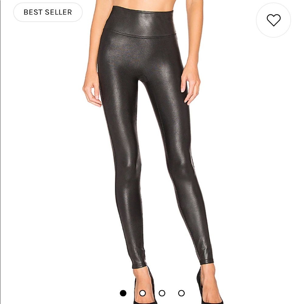 Spanx faux leather leggings